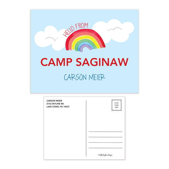 Camp Rainbow Flat Postcards